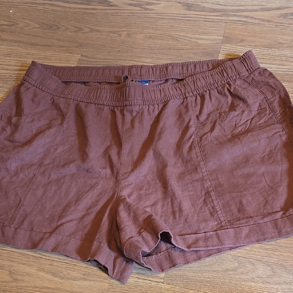 Women's Brown Casual Shorts